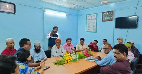 মিঠাপুকুর প্রেসক্লাবের নবগঠিত কমিটি সাথে ইউএনও’র মতবিনিময় ও দোয়া মাহফিল