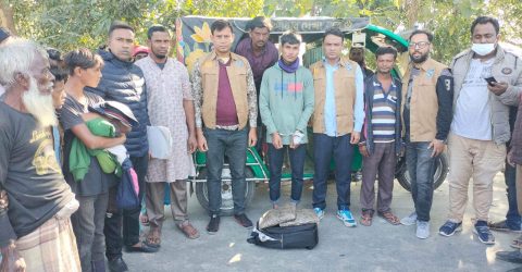 রংপুরে গোয়েন্দার অভিযানে এক মাদক কারবারি গ্রেফতার