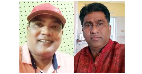 গীতিকবি সংসদ রংপুরের সভাপতি খলিল বাবু ও সাধারণ সম্পাদক সুনীল সরকার