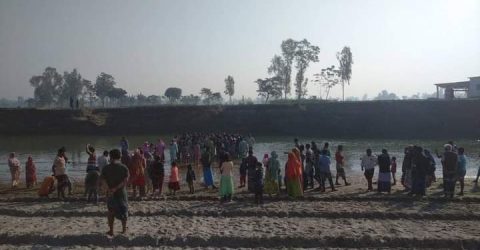 ঘাঘট নদী থেকে দিনমজুরের মরদেহ উদ্ধার