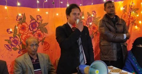 স্বতন্ত্র মেয়র প্রার্থী মেহেদী হাসান বনির গণসংযোগ