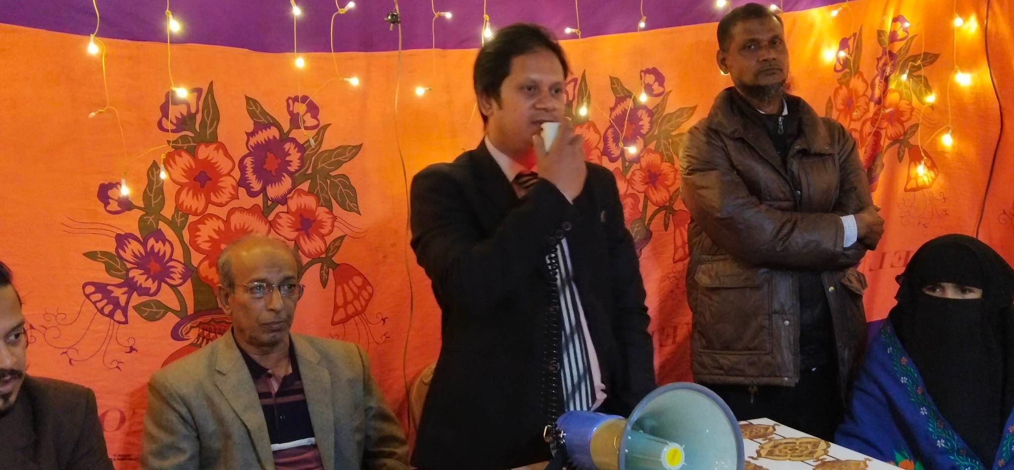 স্বতন্ত্র মেয়র প্রার্থী মেহেদী হাসান বনির গণসংযোগ