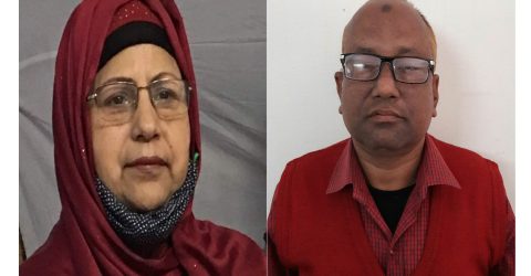 রংপুর সাহিত্য সংস্কৃতি পরিষদের সভাপতি রোজী সম্পাদক মামুন