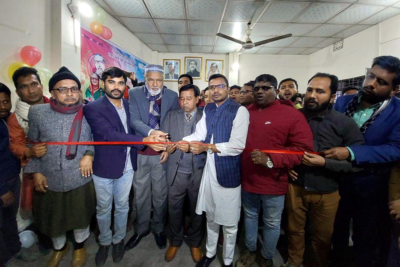 রংপুরে ছাত্রলীগের বঙ্গবন্ধু কর্ণার ও লাইব্রেরি উদ্বোধন