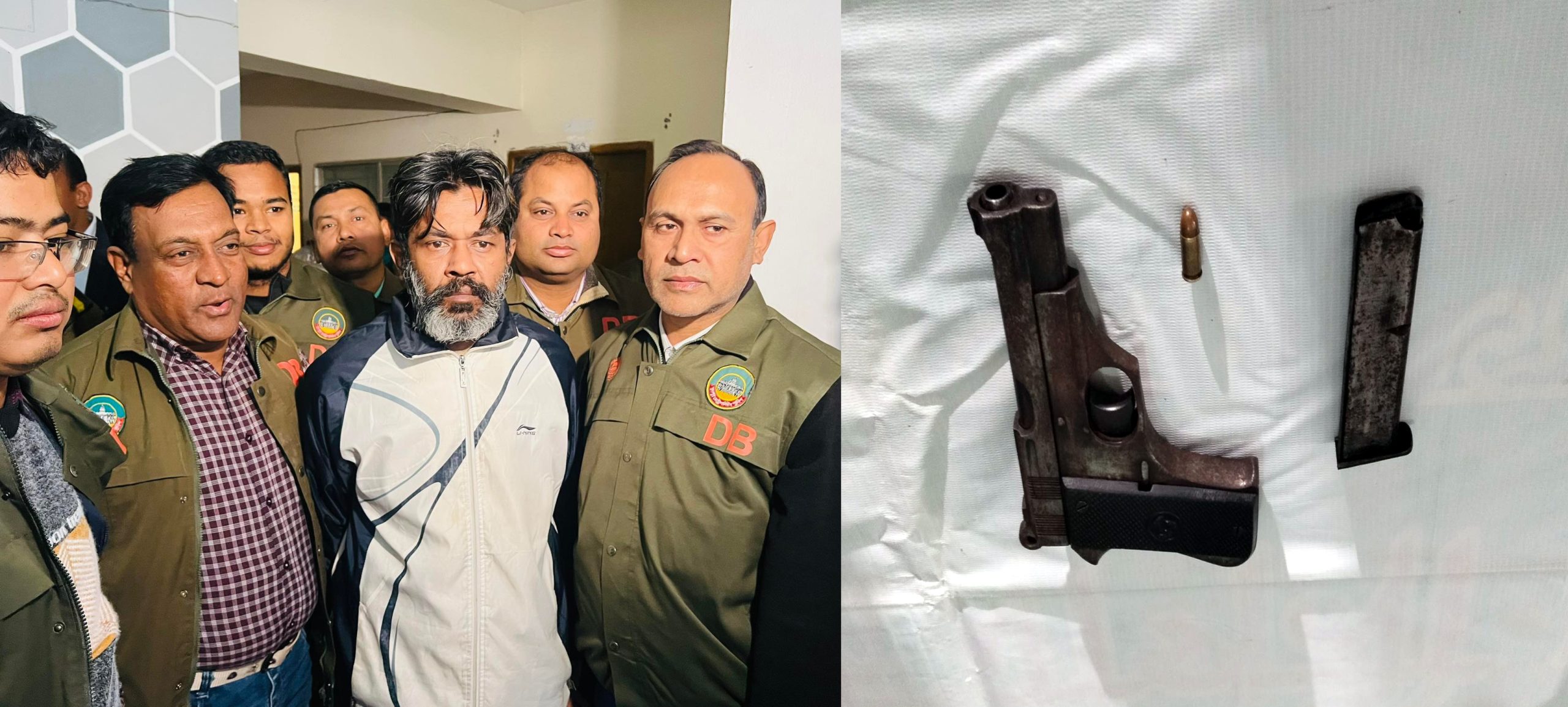 রংপুরে বিদেশী পিস্তলসহ ১জন গ্রেফতার