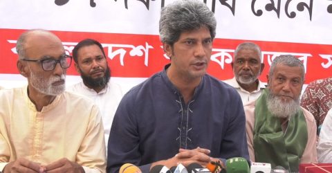 উন্নয়নের নামে দেশের বড় প্রকল্প জনগণের কোন কাজে আসছে না………….. রংপুরে জোনায়েদ সাকি