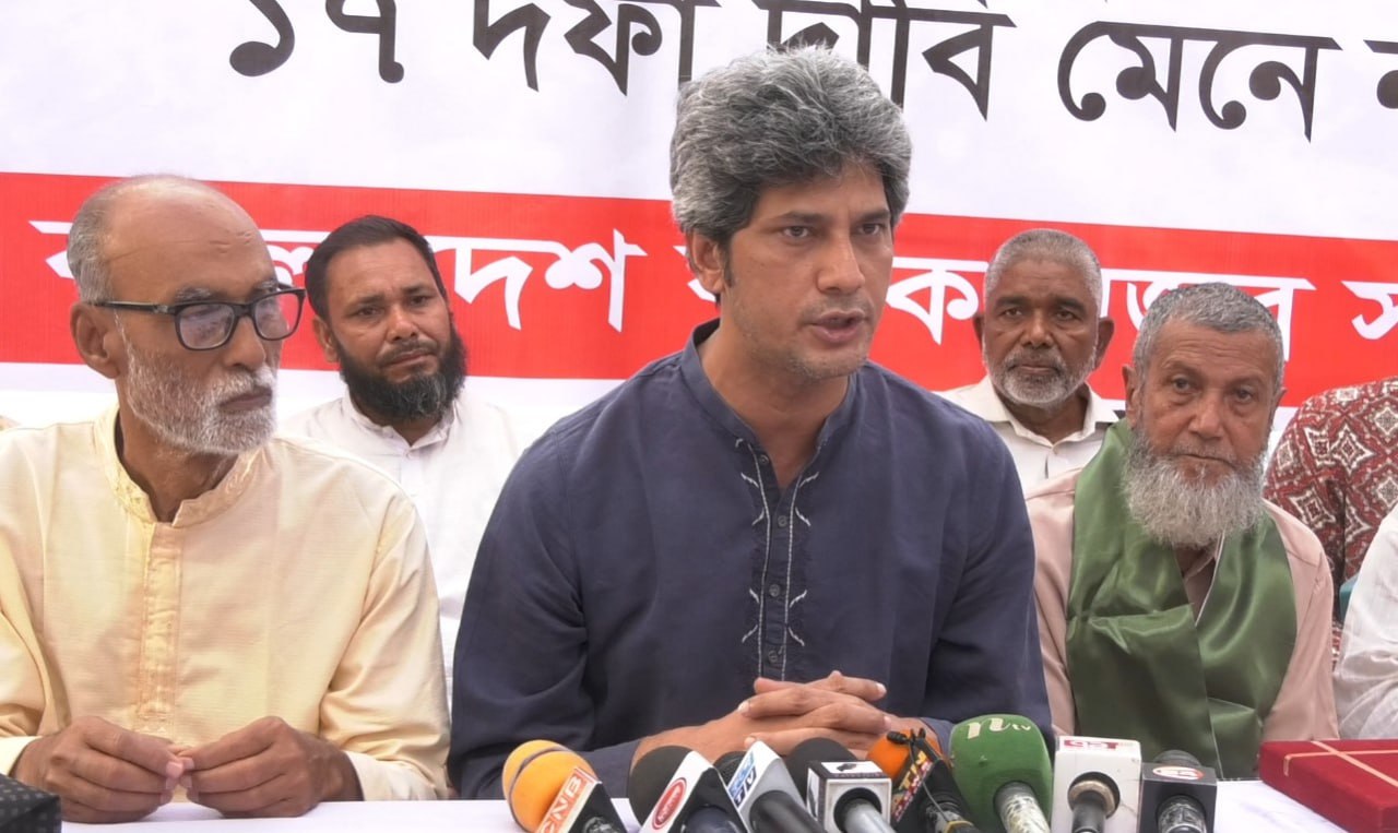 উন্নয়নের নামে দেশের বড় প্রকল্প জনগণের কোন কাজে আসছে না………….. রংপুরে জোনায়েদ সাকি