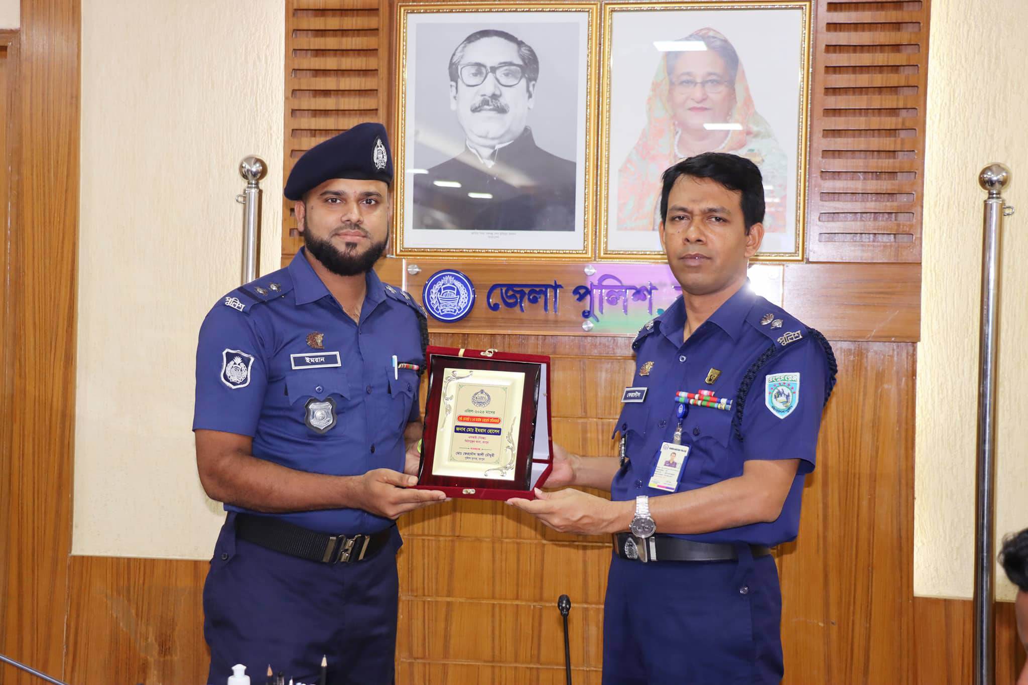 রংপুর রেঞ্জ ও জেলার শ্রেষ্ঠ এসআই-নির্বাচিত হলেন মিঠাপুকুর থানার ইমরান হোসেন