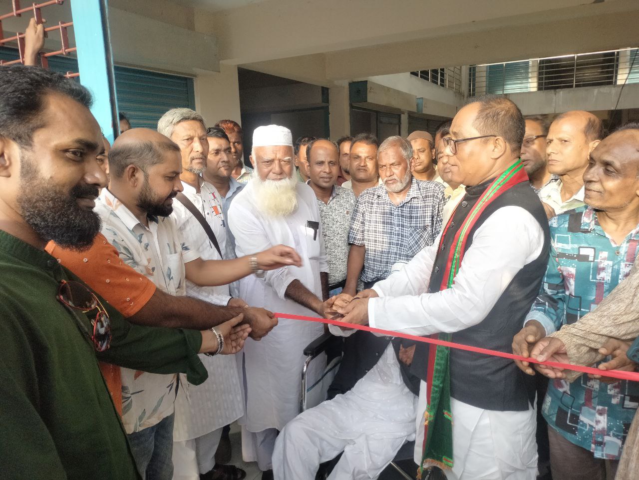 সমবায় ব্যাংক শপিং কমপ্লেক্সের উদ্বোধন