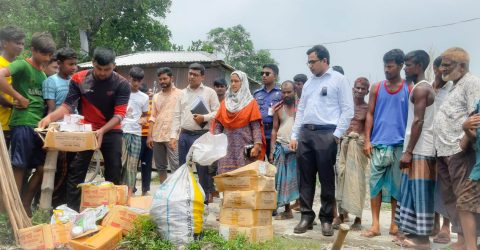কাউনিয়ায় ভেজাল সার জব্দ দুই ব্যাবসায়ীয় জরিমানা