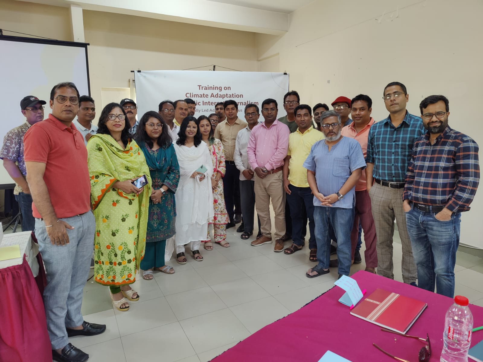 বিবিসি মিডিয়া অ‌্যাকশনের আয়োজনে জলবায়ু পরিবর্তনে অভিযোজন ও জনস্বার্থসাংবাদিকতা বিষয়ক প্রশিক্ষণ