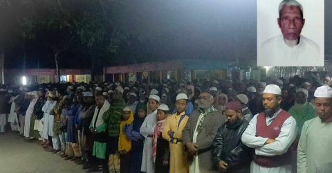 কাউনিয়ায় দলিল লেখক মোহাম্মদ আলীর দাফন সম্পন্ন