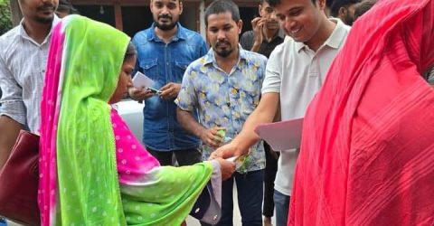 রংপুরে তারেক রহমানের নির্দেশে মানবিক বাংলাদেশ বিনির্মানে  ছাত্রদলের গণসংযোগ