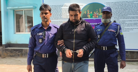 আবু সাঈদ হত্যা মামলায় বেরোবি ছাত্রলীগ নেতা ৩ দিনের রিমান্ডে