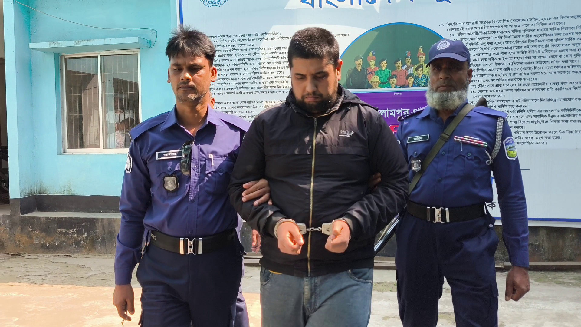 আবু সাঈদ হত্যা মামলায় বেরোবি ছাত্রলীগ নেতা ৩ দিনের রিমান্ডে