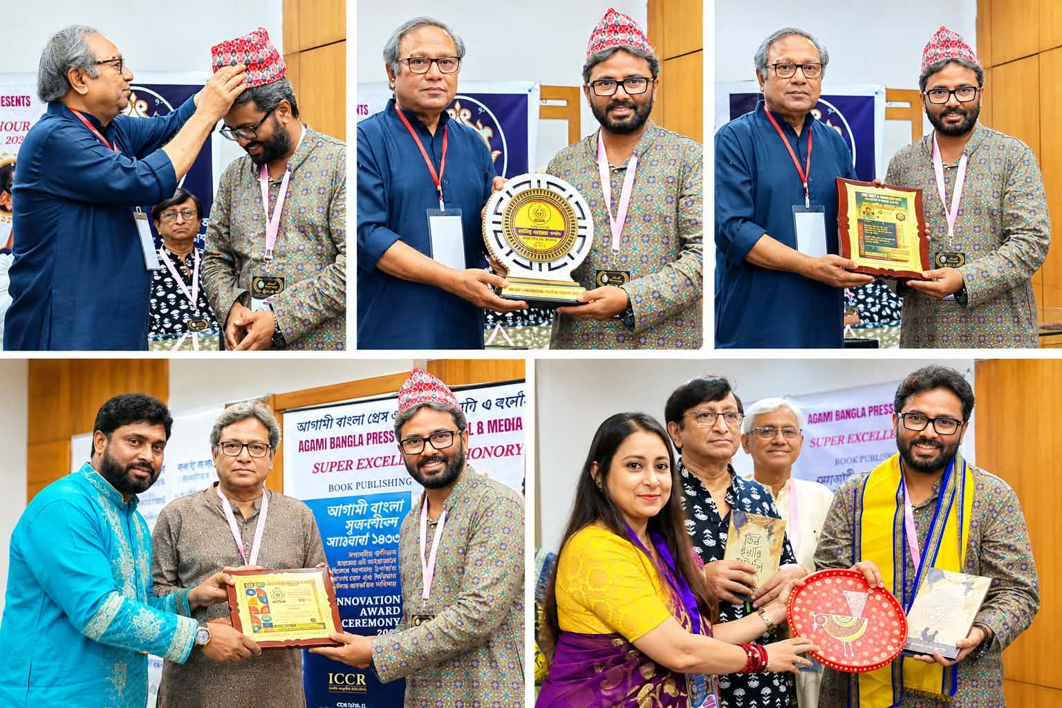 সাংবাদিকতায় অবদানে ভারতে বিশেষ সম্মাননা পেলেন জাকির আহমদ